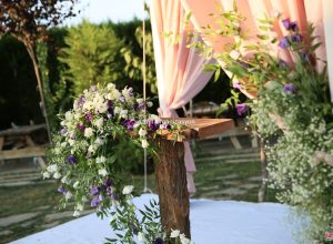 Nikah Kürsüsü Çiçek Süsleme