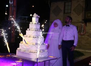 Yuvarlak Düğün Pastası İzmir Organizasyon