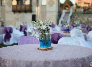 Düğün Organizasyonu Masa Süsleme