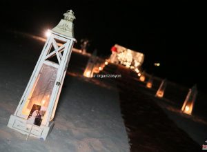 Kumsalda Evlilik Yıl Dönümü Organizasyonu