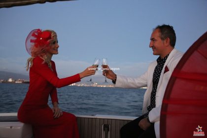 Körfezde Romantik Evlilik Yıl Dönümü Organizasyonu Körfezde Romantik Evlilik Yıl Dönümü Organizasyonu