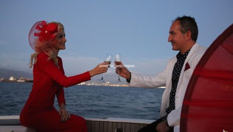 Körfezde Romantik Evlilik Yıl Dönümü Organizasyonu