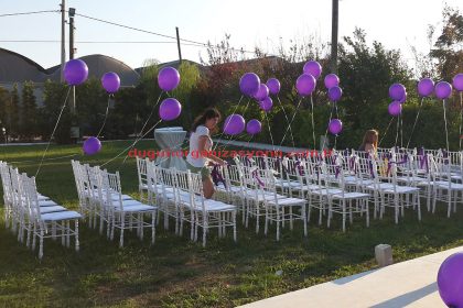 Düğün Organizasyonu Işıklı Uçan Balonlar